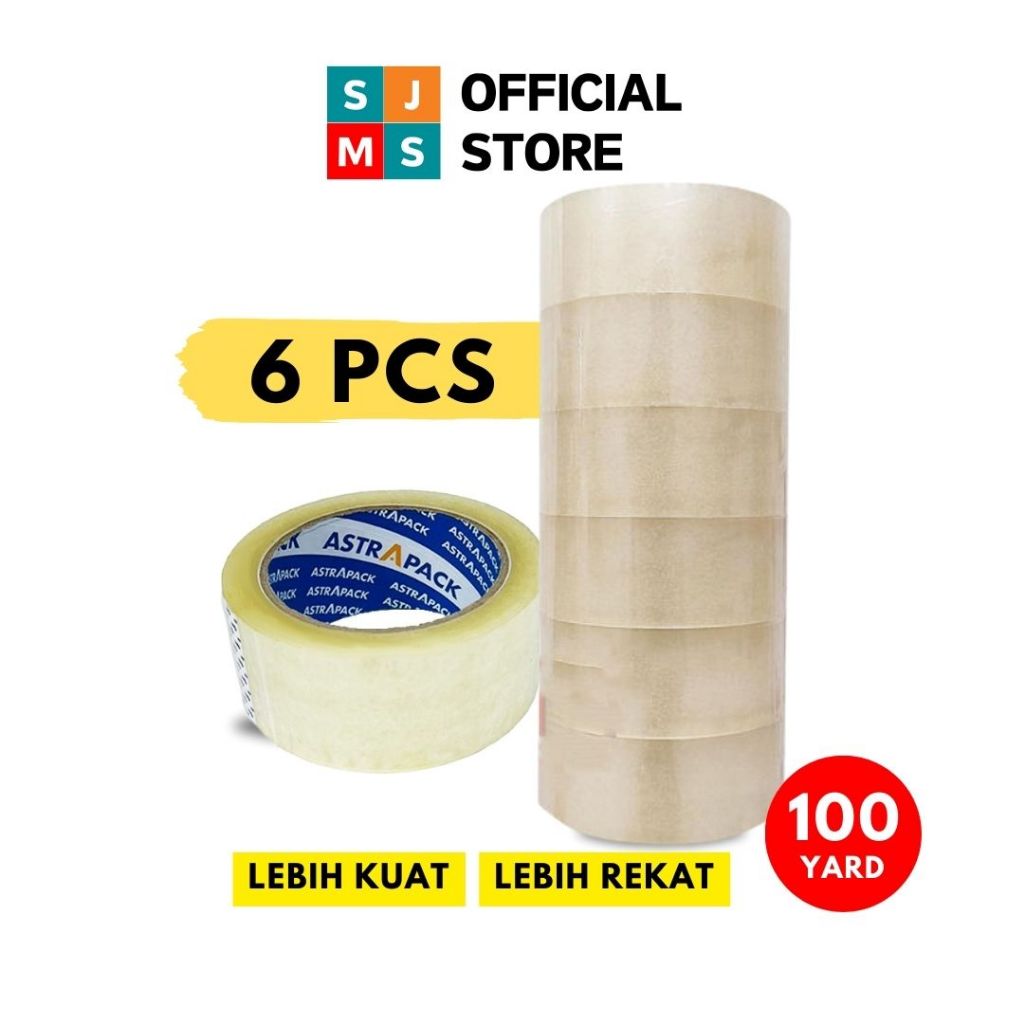 

LAKBAN BENING 45 MM X 100 YARD / 2 Inch / Astra Pack Indonesia Kualitas Daimaru