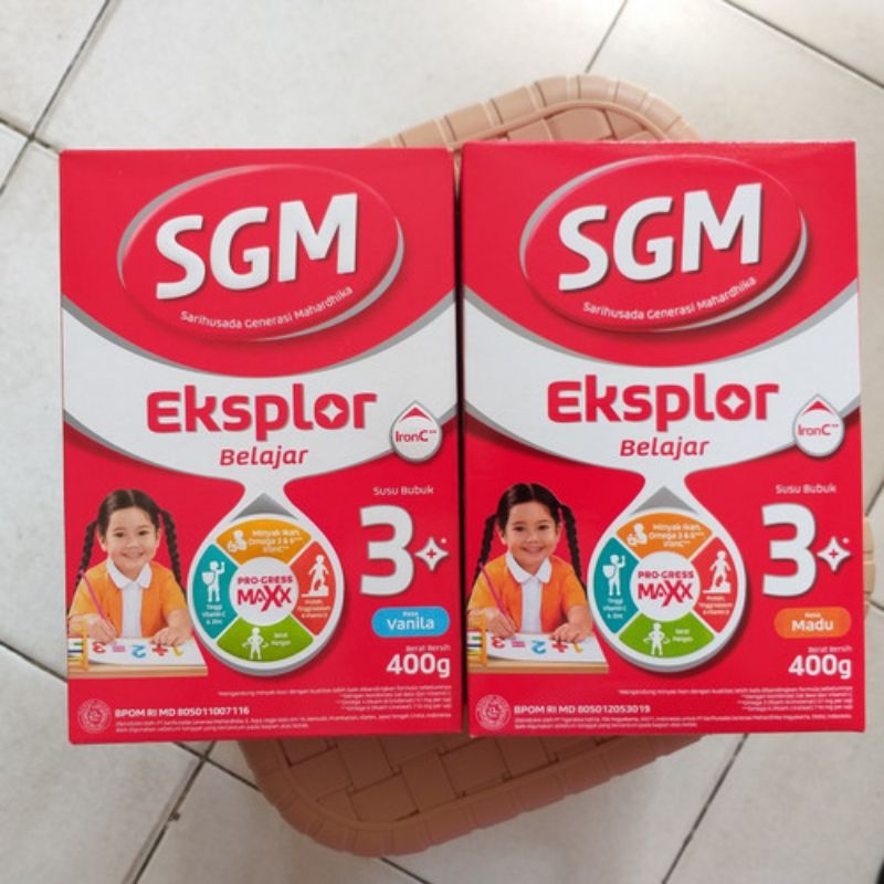 

SGM Eksplor 3+ Madu/Vanila 900gr