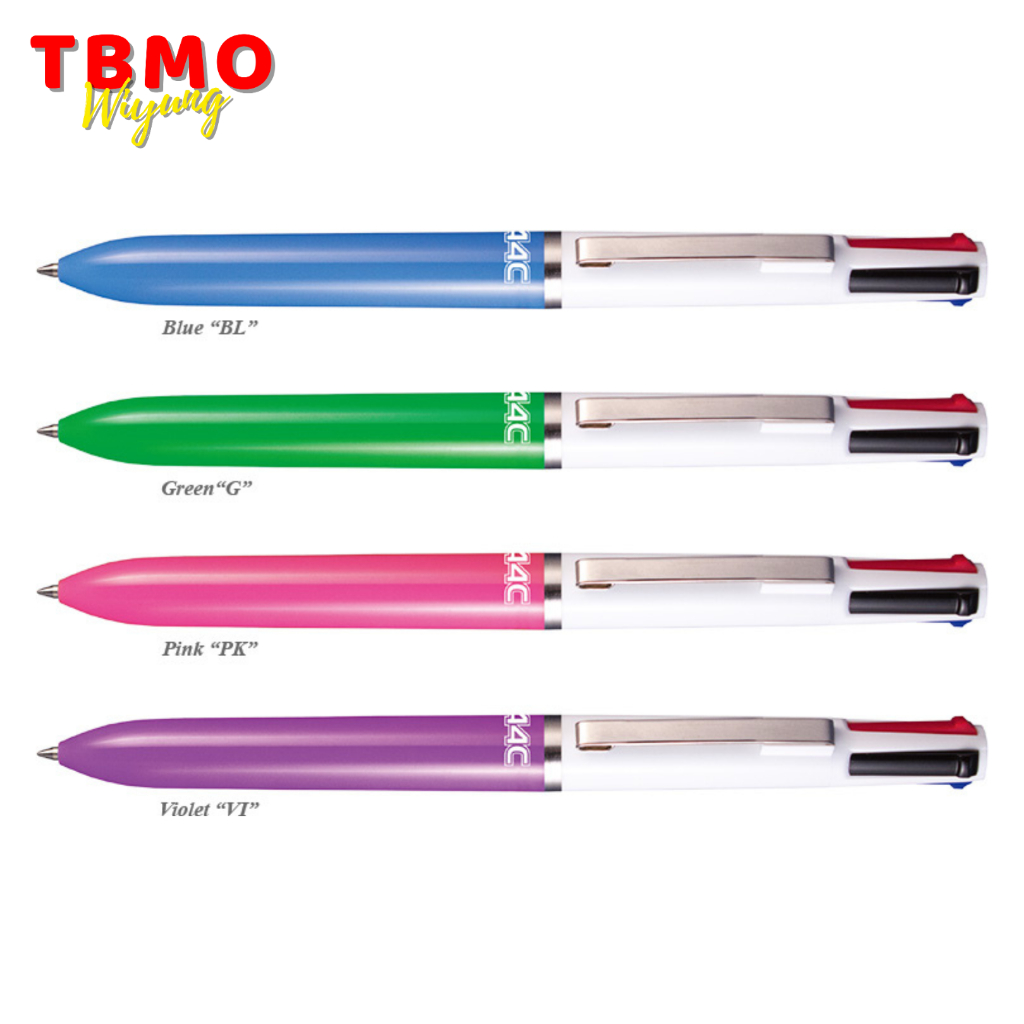 

TBMO Bolpen / Pulpen Multifunction Zebra 4 Warna A-4C