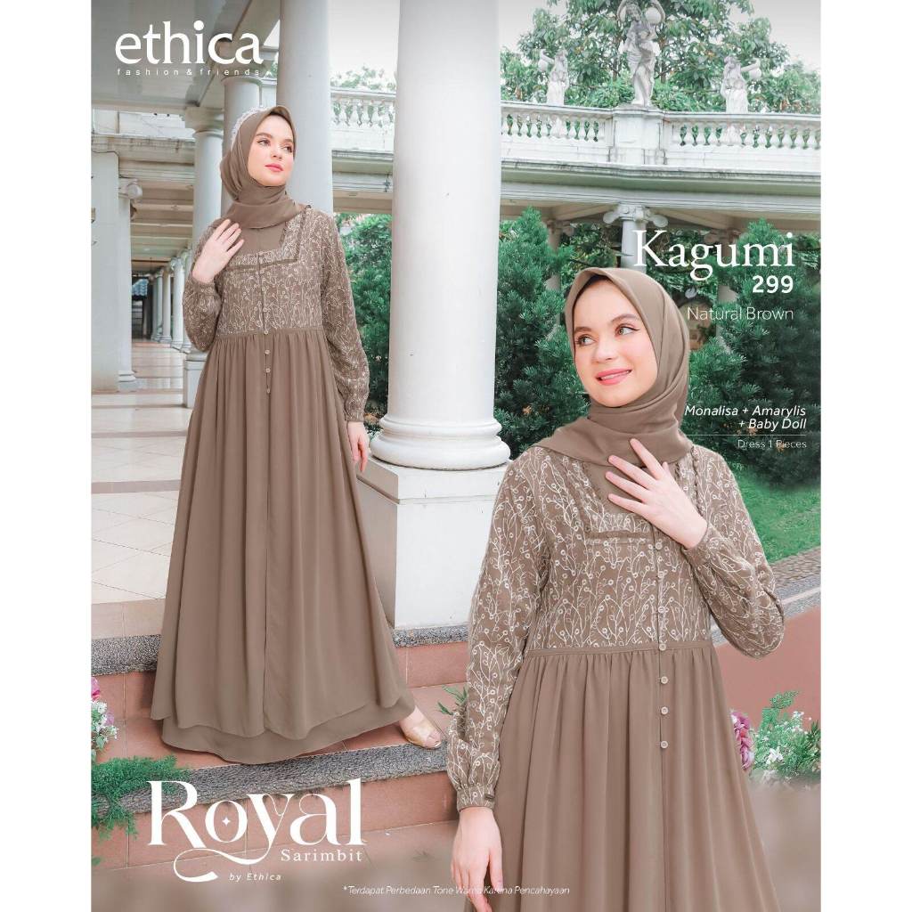 ETHICA SARIMBIT FAMILY ROYAL 01 NATURAL BROWN TERBARU