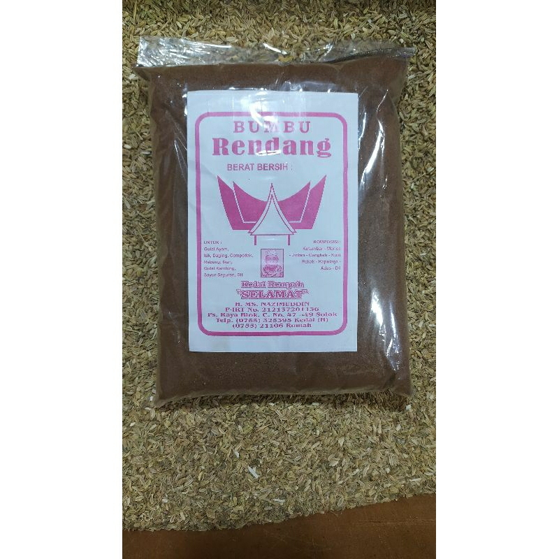 

SELAMAT REMPAH bumbu rendang