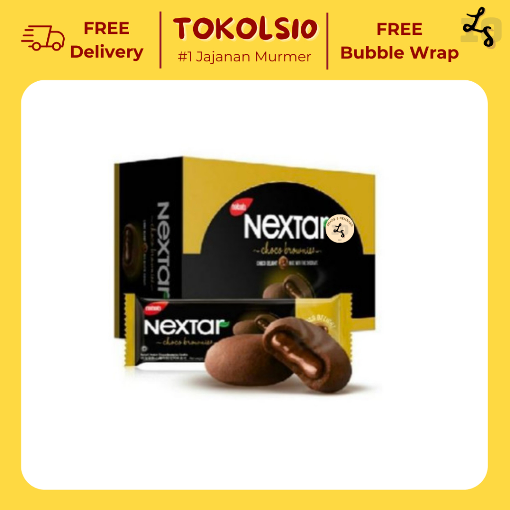 Nabati Nextar Nanas/Brownies/Strawberry/Blueberry - 1 Box (10 pcs X 40gr)