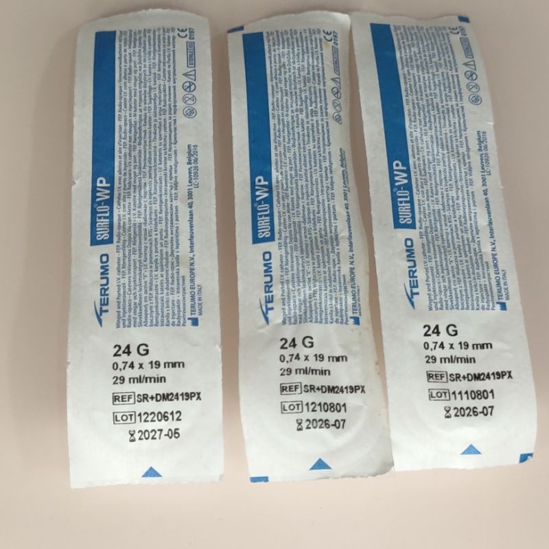 Surflo WP Terumo 24 G