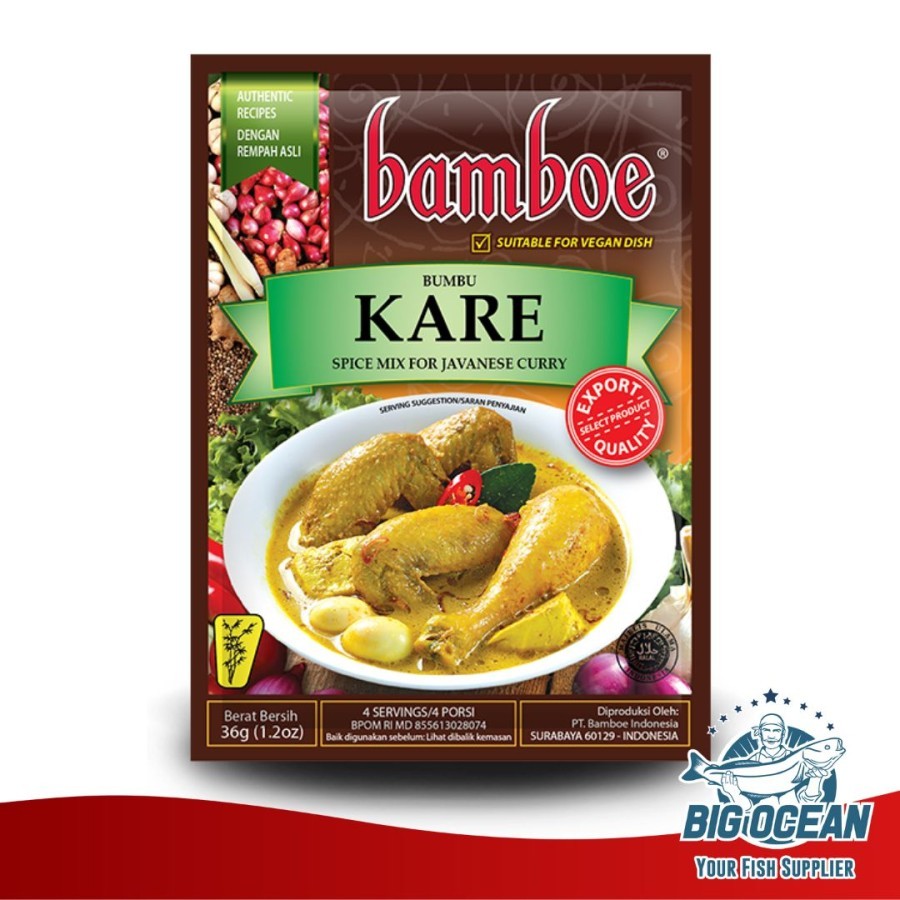 

Bamboe Bumbu Kare Instant