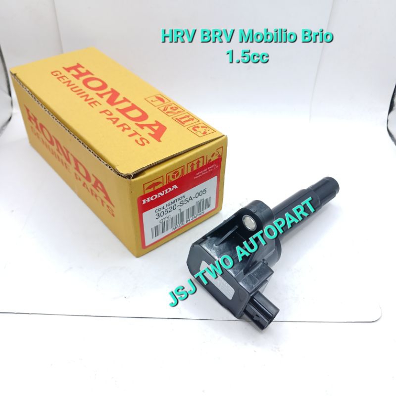 Coil Busi Honda HRV BRV Mobilio Brio 1500cc Original