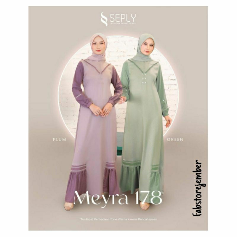 GAMIS SEPLY TERBARU MEYRA 178