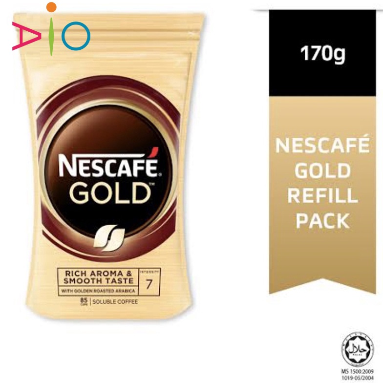 

Best Seller Refill Nescafe Gold 170gram ☈Stock Banyak