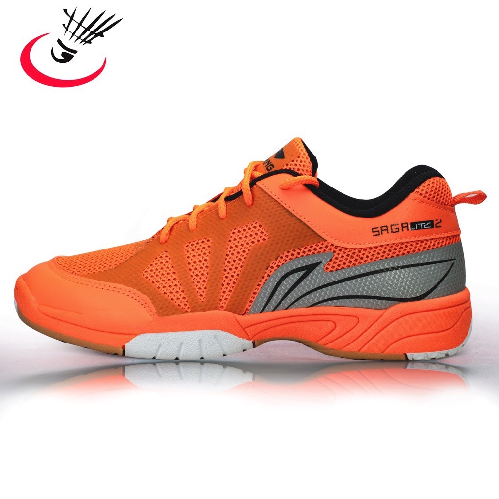 12.12 MALL Sepatu Badminton Pria Lining Original Terbaru Olahraga Lari Tenis Voli Joging Futsal Pere