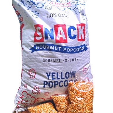 

Jagung popcon mentah merek yellow popcorn Laris