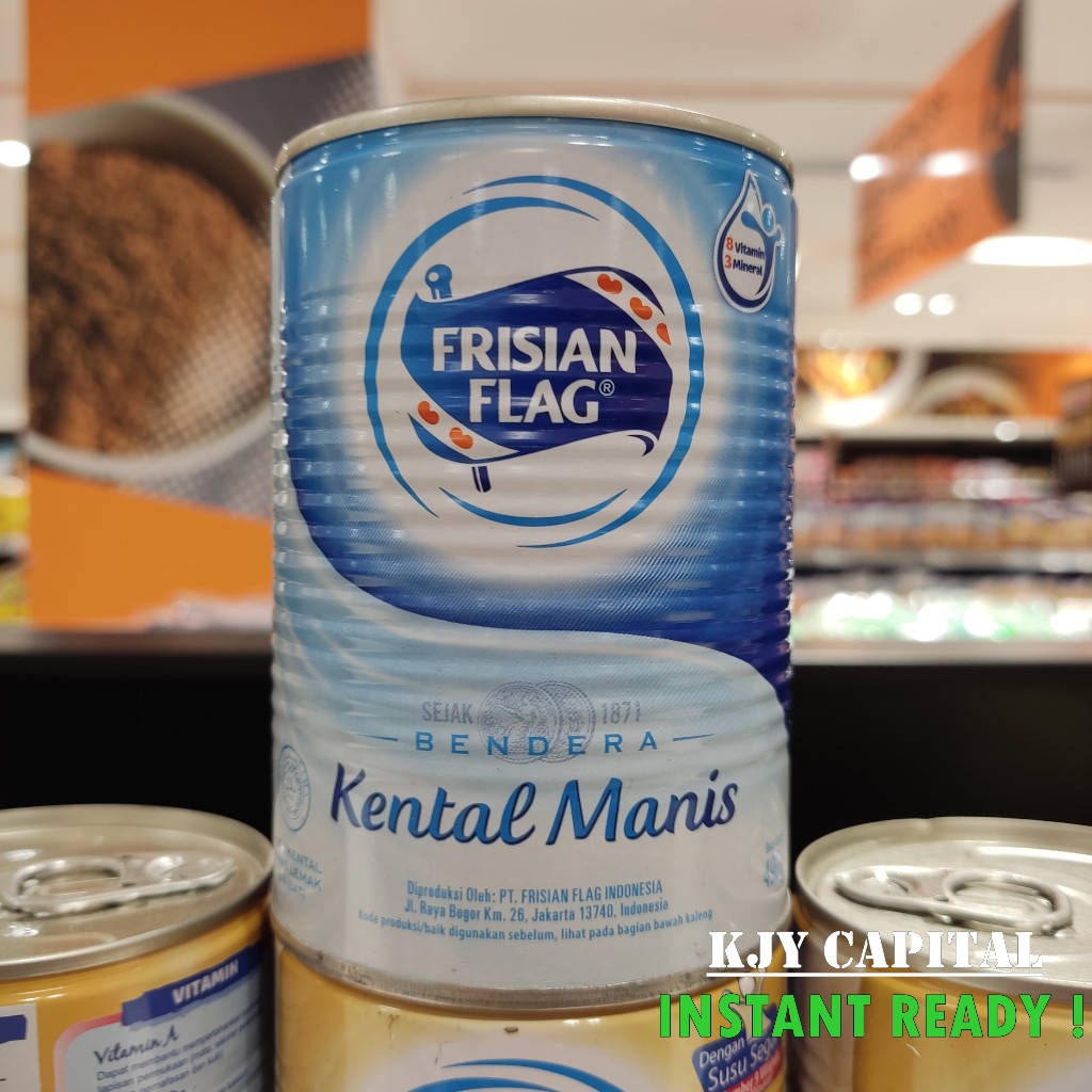 

FRISIAN FLAG SUSU KENTAL MANIS 490GR / KRIMER MANIS / SUSU PUTIH