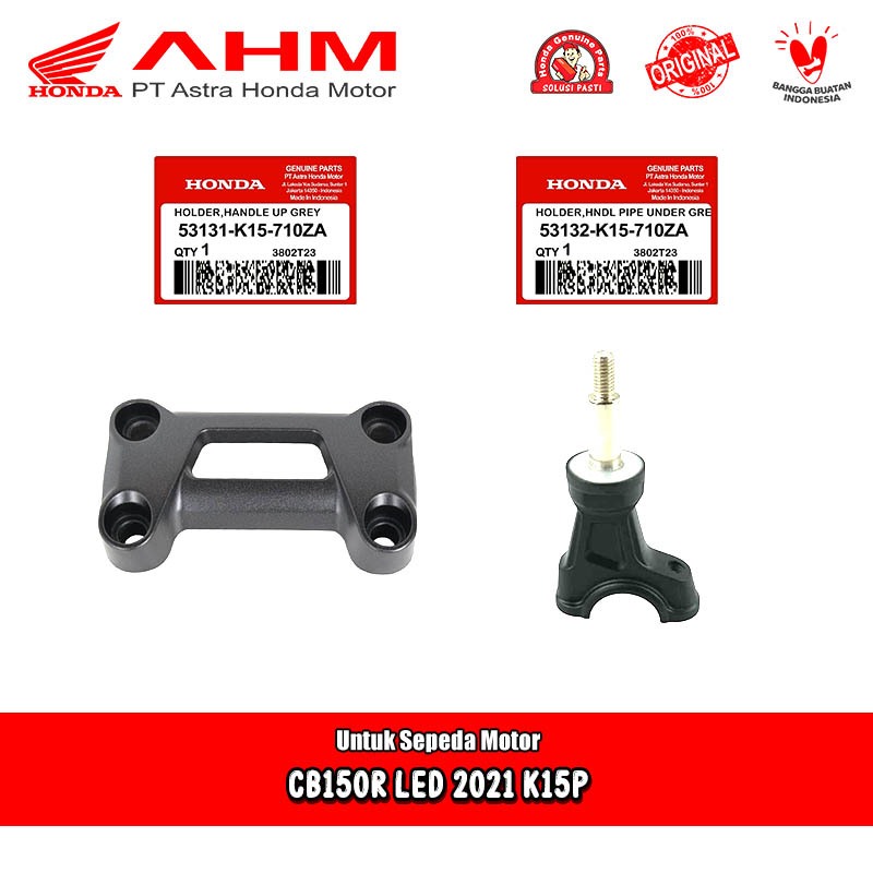Raiser Dudukan Pencepit Stang Honda CB 150 R LED New 2022 Original AHM 53131 53132-K15-710ZA