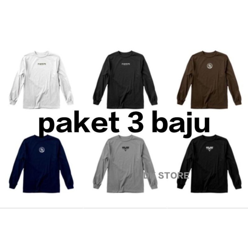 KAOS LENGAN PANJANG PRIA BIG SIZE JUMBO 2XL 3XL 4XL 5XL 6XL 7XL/KAOS DISTRO LENGAN PANJANG/RANDOM