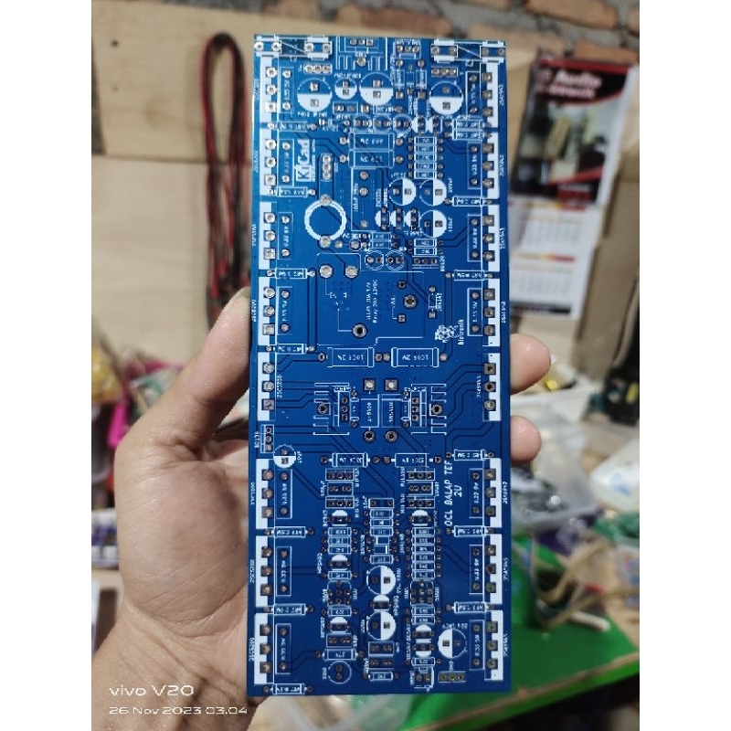 PCB OCL Balap TEF 2u 7 set tr final Dauble Layer