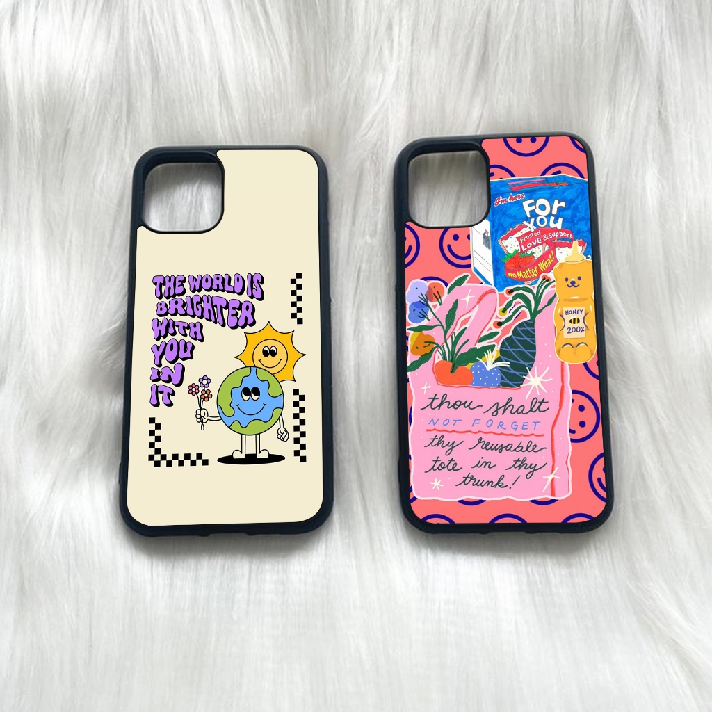 #113 Case Aesthetic Casing Aesthetic Hardcase Glossy Softcase Glossy For All Type Smartphone