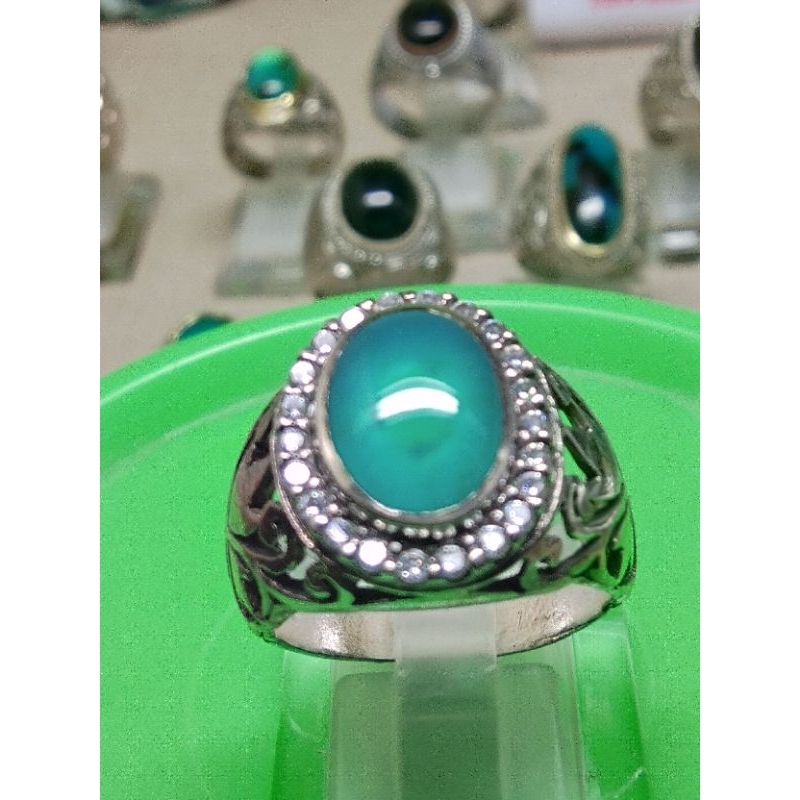Bacan doko majiko ring perak kerancang