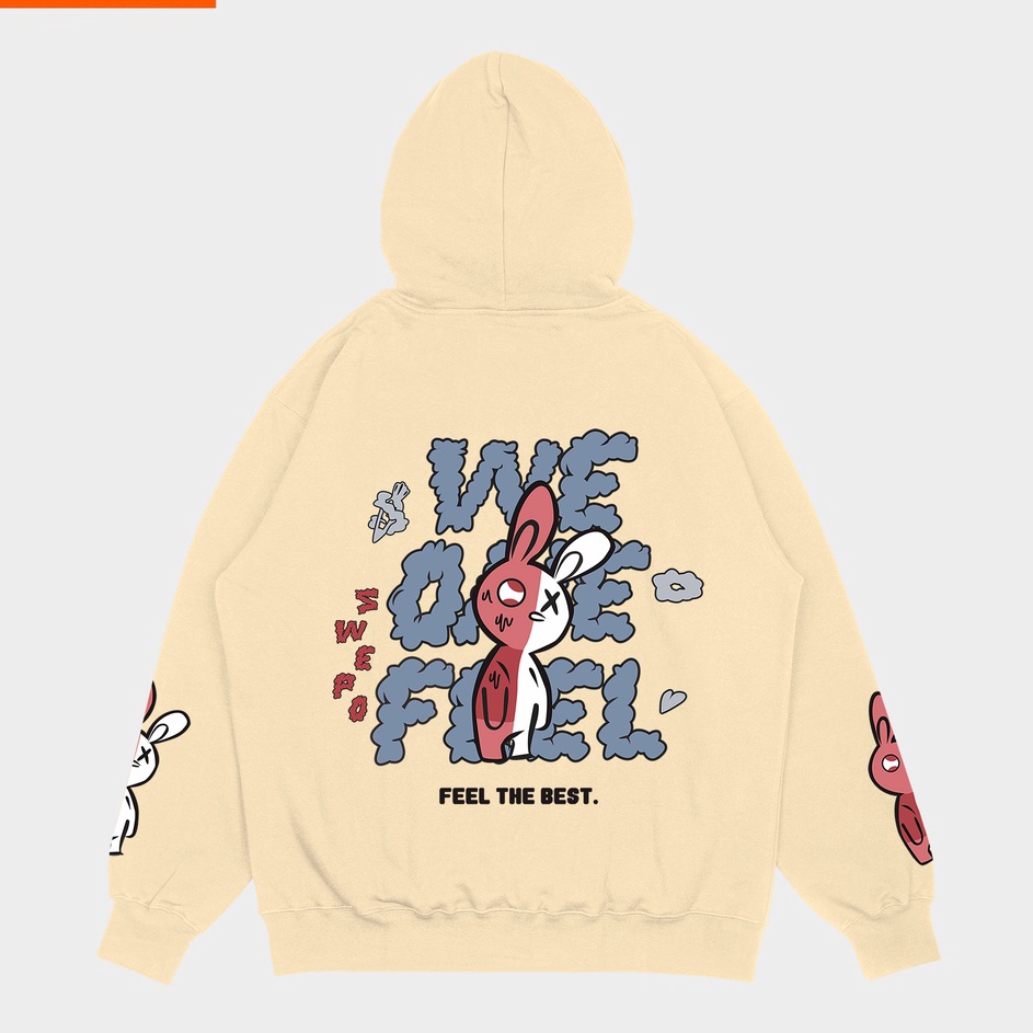SWEPO Hoodie Jumper We One Feel (SABLON) M-XXL (Pria & Wanita)