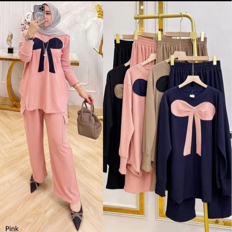 COD PITA SET CARAMEL KNIT PREMIUM // SETELAN MUSLIM KEKINIAN // SETCEL WANITA TERBARU 2023 // FASHION WANITA MUSLIMAH // OUTFIT WANITA REMAJA TERMURAH // SETELAN MODEL KEKINIAN // SETELAN POLOS VIRAL