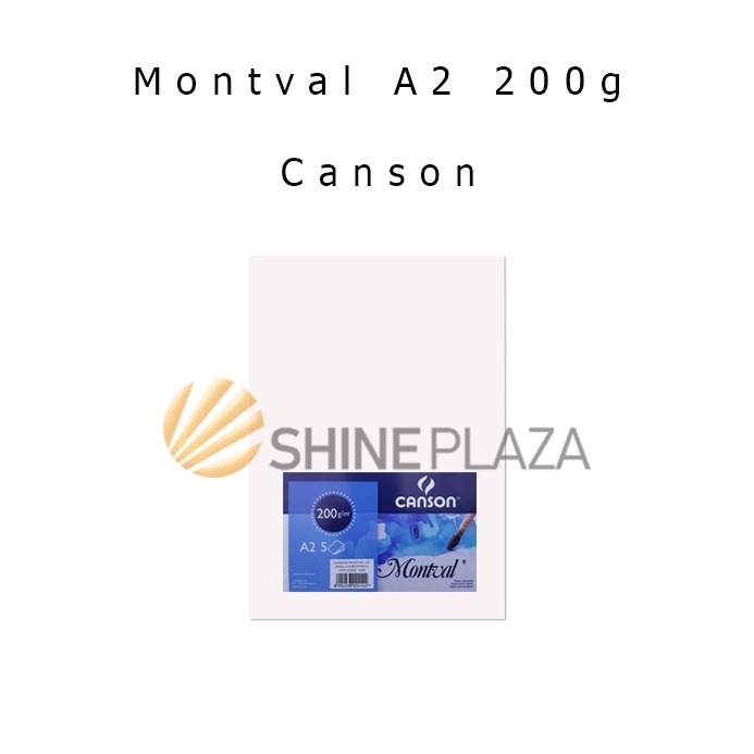

TERLARIS Canson Montval A2 200 Gsm - Kertas Canson A2 - Kertas Gambar Canson 