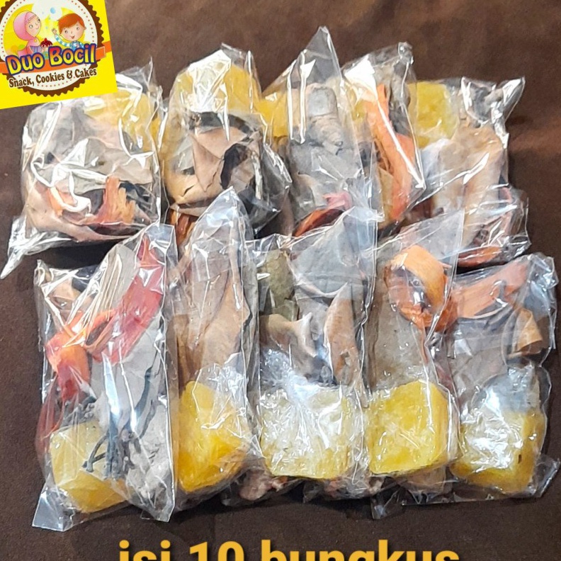 

NJCY1591 5.5 COD Wedang Uwuh Empon Rempah (isi 10 pcs) Asli Yogyakarta