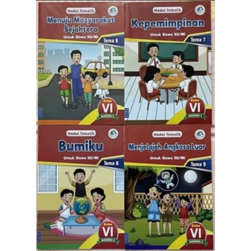 ECERAN LKS TEMATIK (SEMESTER 2) KELAS 1.2.3.4.5.6 SD