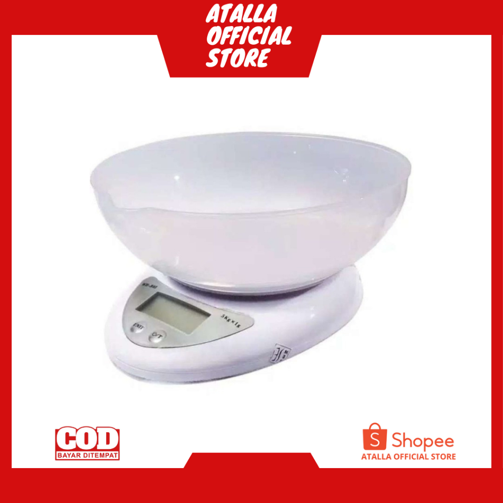 Timbangan Kue GSF Digital Electronic 5 kg / timbangan digital mangkuk / timbangan kue GSF.