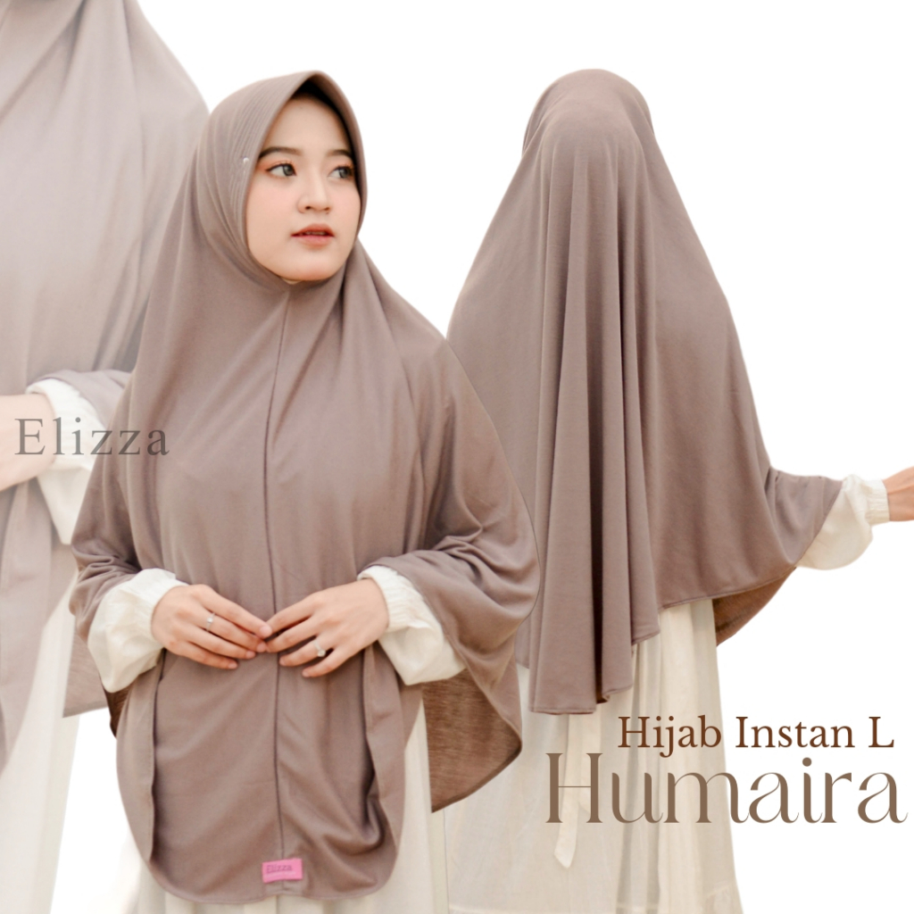 Hijab Instan Syar'i Humaira Size XXL Bahan Kaos TC Premium