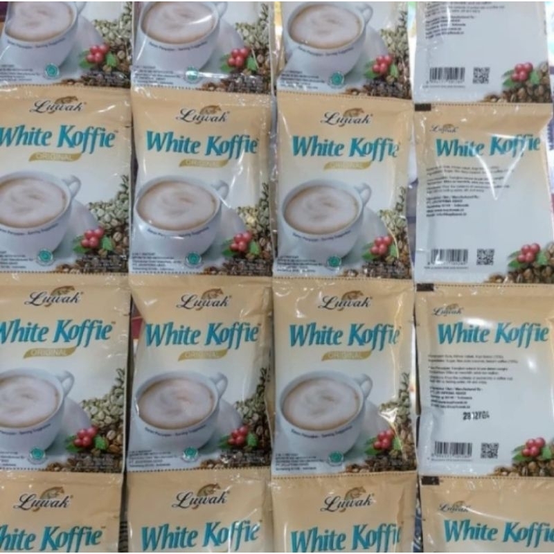 

LUWAK WHITE COFFE 1 RENCENG ISI 10 SACHET//KOPI INSTAN//KOPI LUWAK 20g