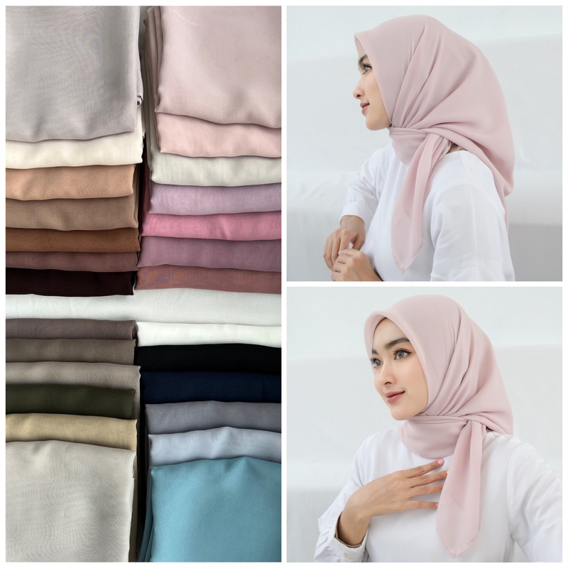 JILBAB SEGI EMPAT JILBAB SEGI EMPAT POLOS JILBAB POTON SQUARE