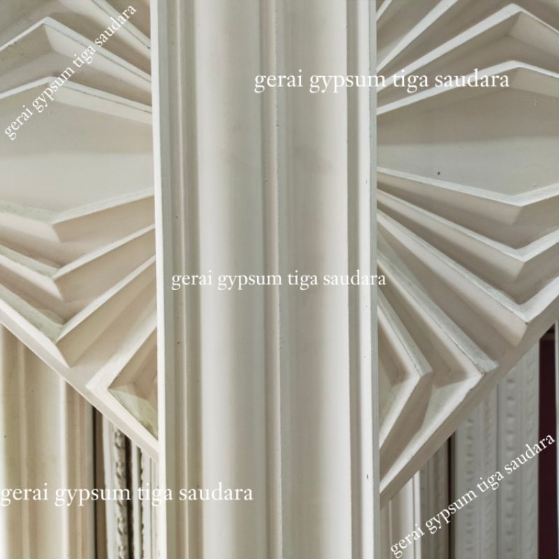 Lis Gypsum Polos 15cm - Lis Profil Gypsum Minimalis 15cm - Lis Gypsum Plafon 15cm Polos Besar