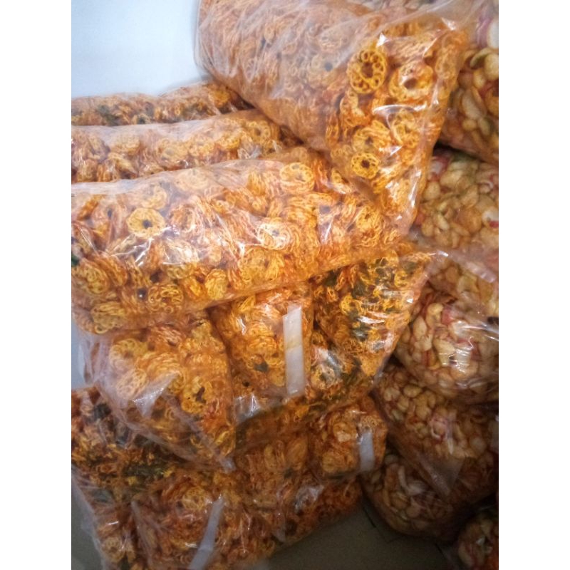 

kerupuk seblak kering Rafael daun jeruk 2kg