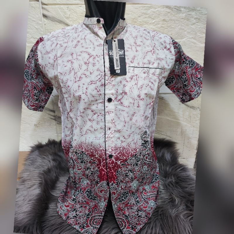 Kemeja Batik Scotch original Small