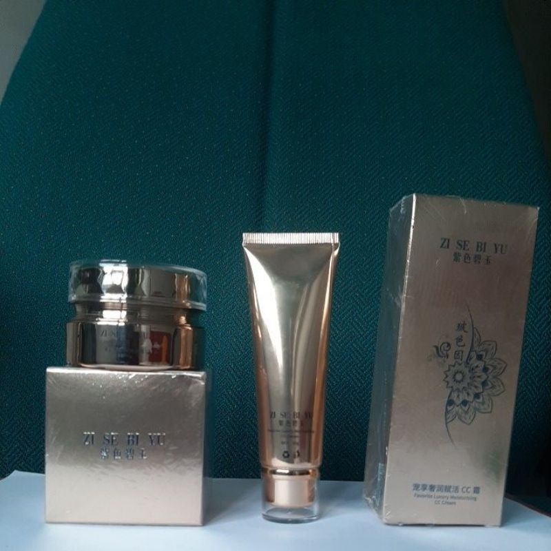 ZI SE BI YU CC CREAM DAN NIGHT CREAM / ZISEBIYU FAVORITE LUXURY MOISTURIZING CREAM
