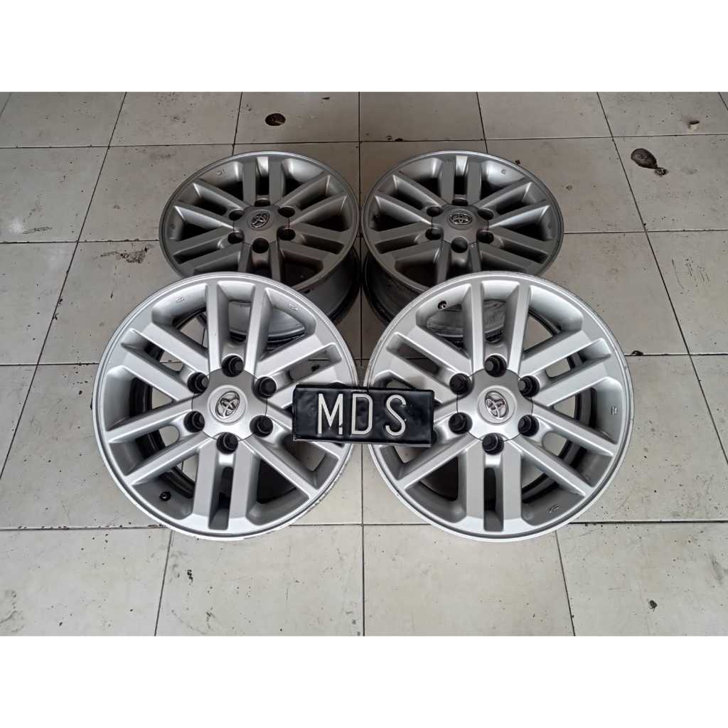 VELG copotan FORTUNER R17 pcd 6x139 SILVER