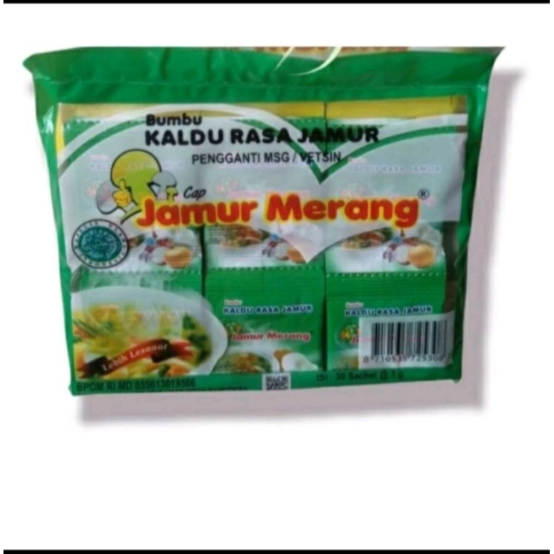 

kaldu jamur merang alami 30 sachet/1 pack