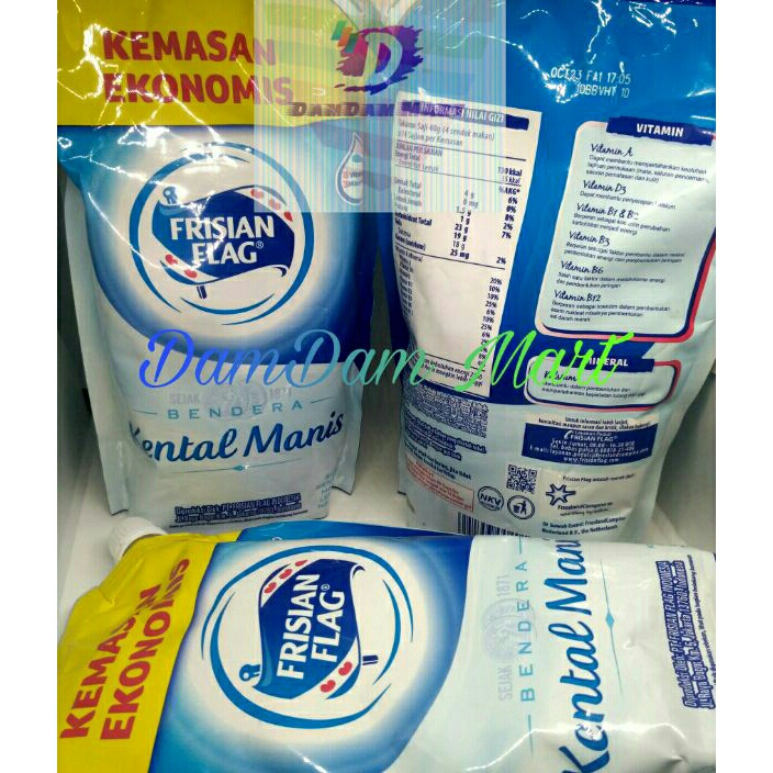 

VSJZ0486 GROSIR Frisian Flag susu kental manis pouch 545g