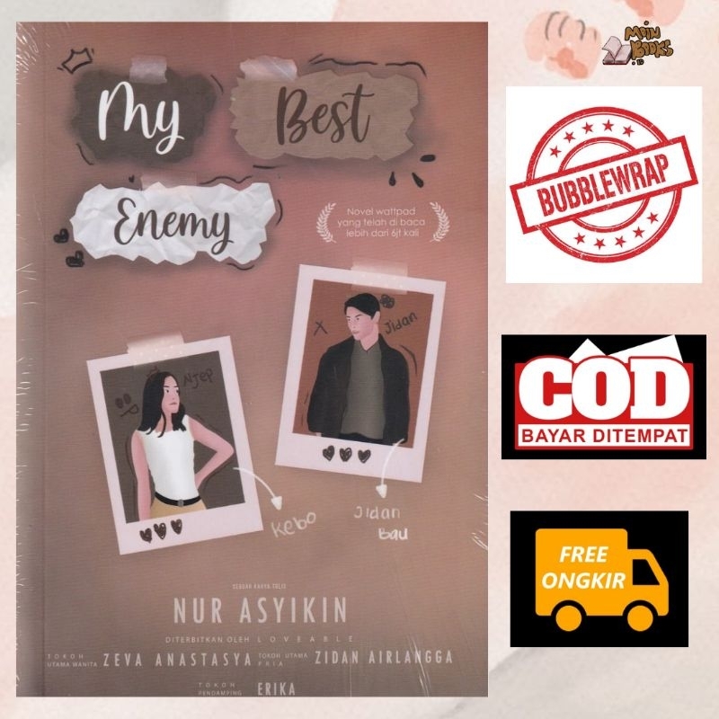 Novel My Best Enemy - Nur Asyikin