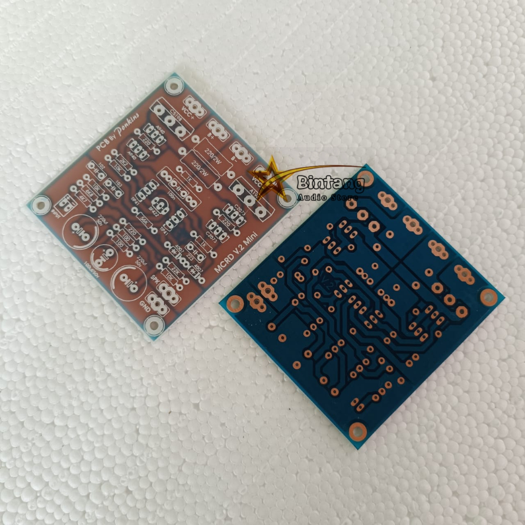PCB Mcrd V2 Mini BOSTRAP Bahan Fiber FR4 Fiberglass