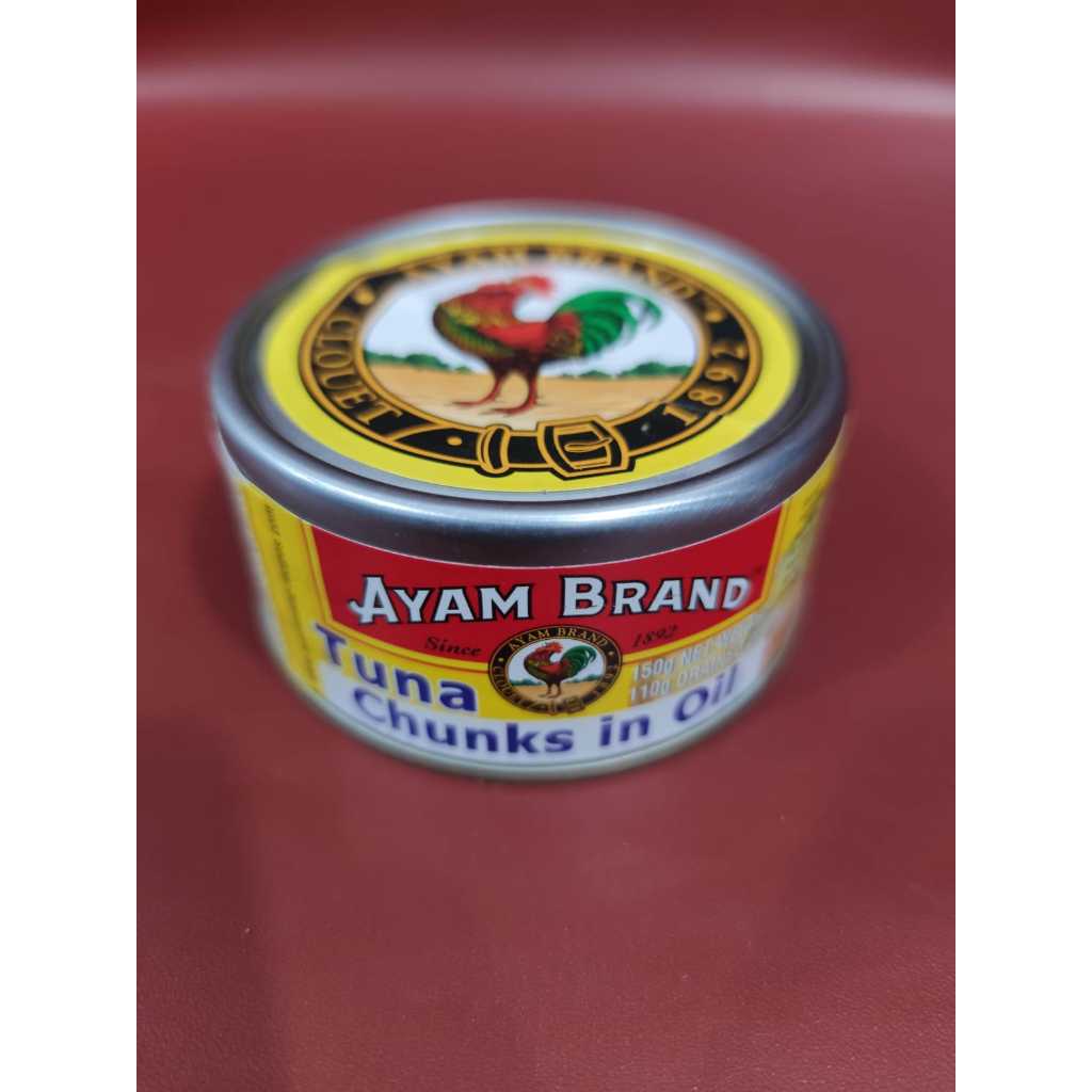 

Ayam Brand Tuna Chunks in Oil 150gr - Tuna Kaleng Dalam Minyak Ayam Brand