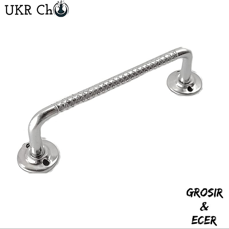 Handle Laci Gagang Pintu Gagang Lemari Tarikan Jendela Minimalis Model Gawang Grafir KC 12cm