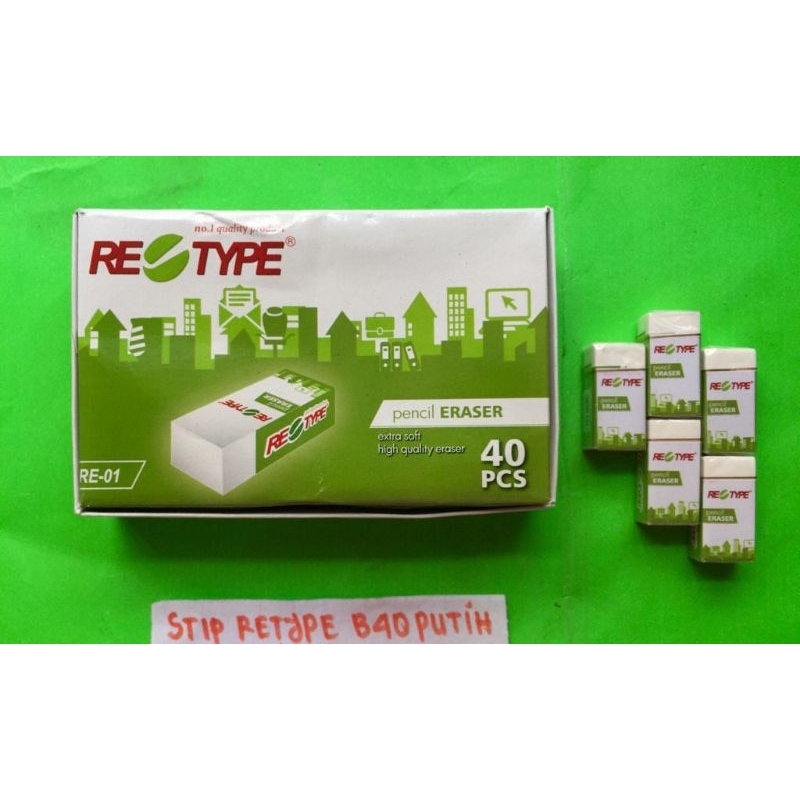 

(40PC)STIP RETYPE B-40 PUTIH