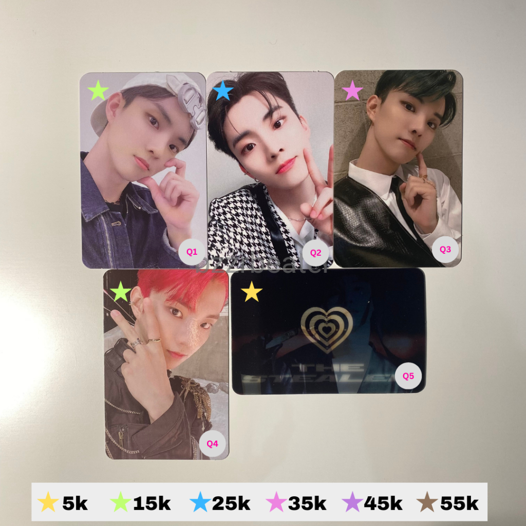 [Changmin - The Boyz] photocard pc tbz album benefit pob stealer lenticular