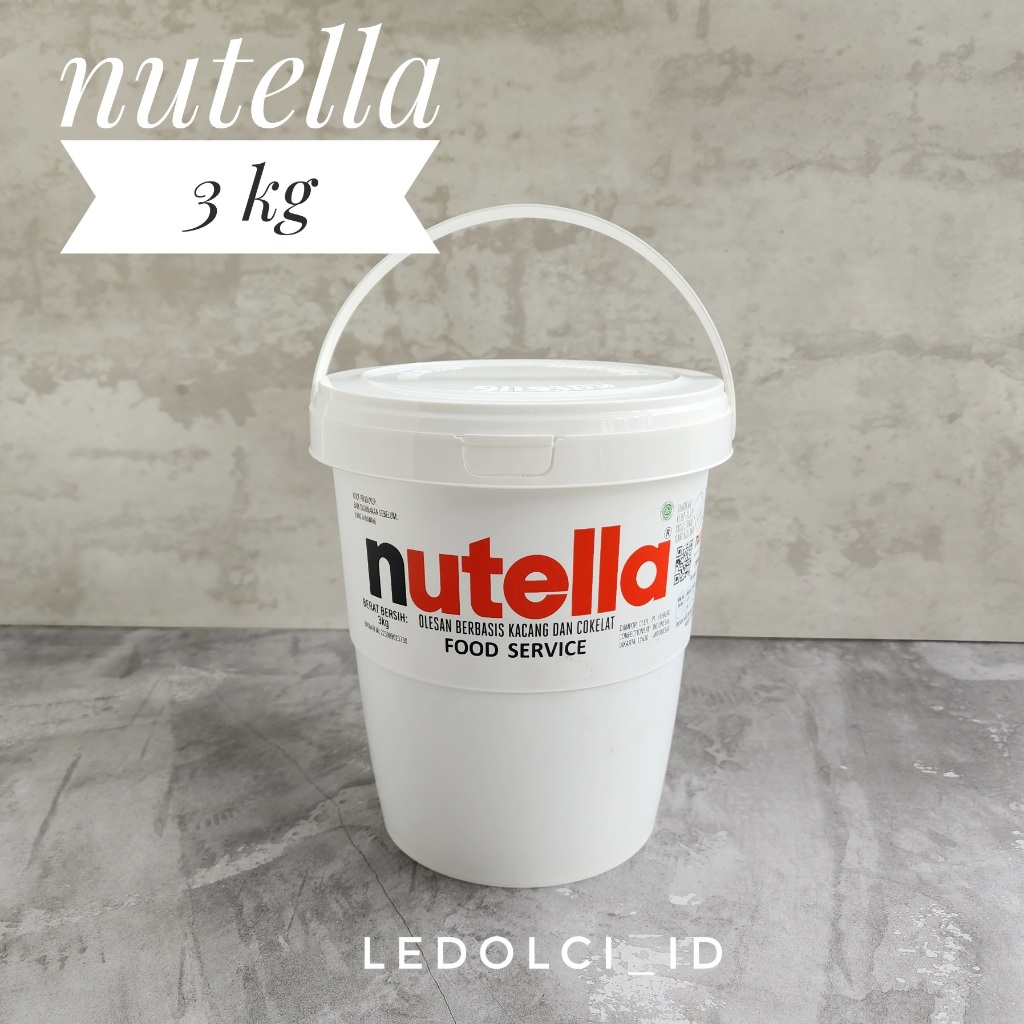

NUTELLA 3 KG | SELAI NUTELLA 3 KG BESAR KEMASAN ASLI EMBER