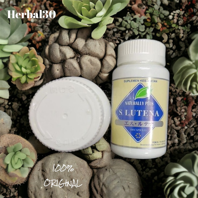 S.Lutena Slutena S lutena asli naturally plus ORIGINAL 100% suplemen anti kanker