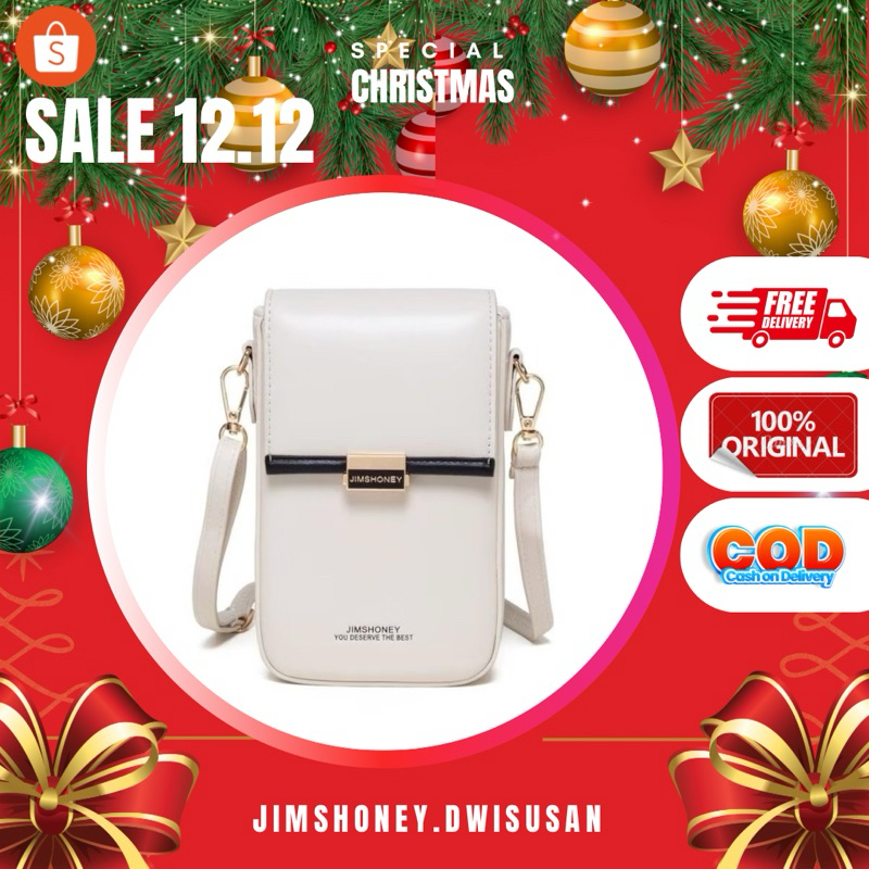 JIMS HONEY LULA MINI BAG tas selempang hp dompet kartu wanita fashion cewek korea import murah