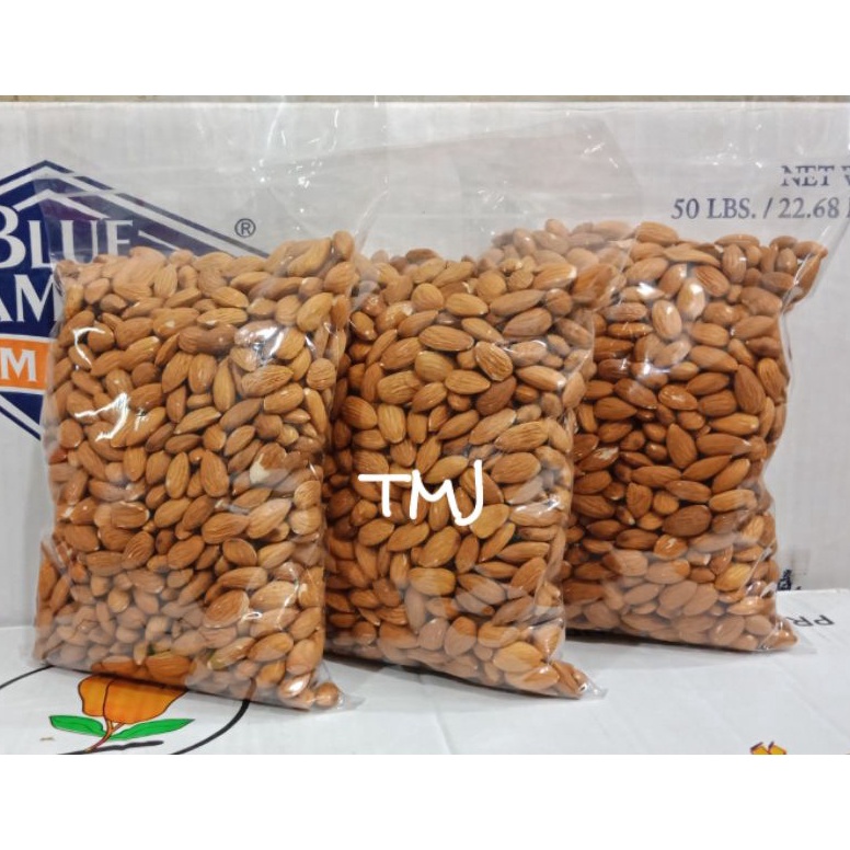 

[PRODUK-0GLET91] KACANG ALMOND KUPAS PANGGANG/ROASTED 250gr 6hjcs