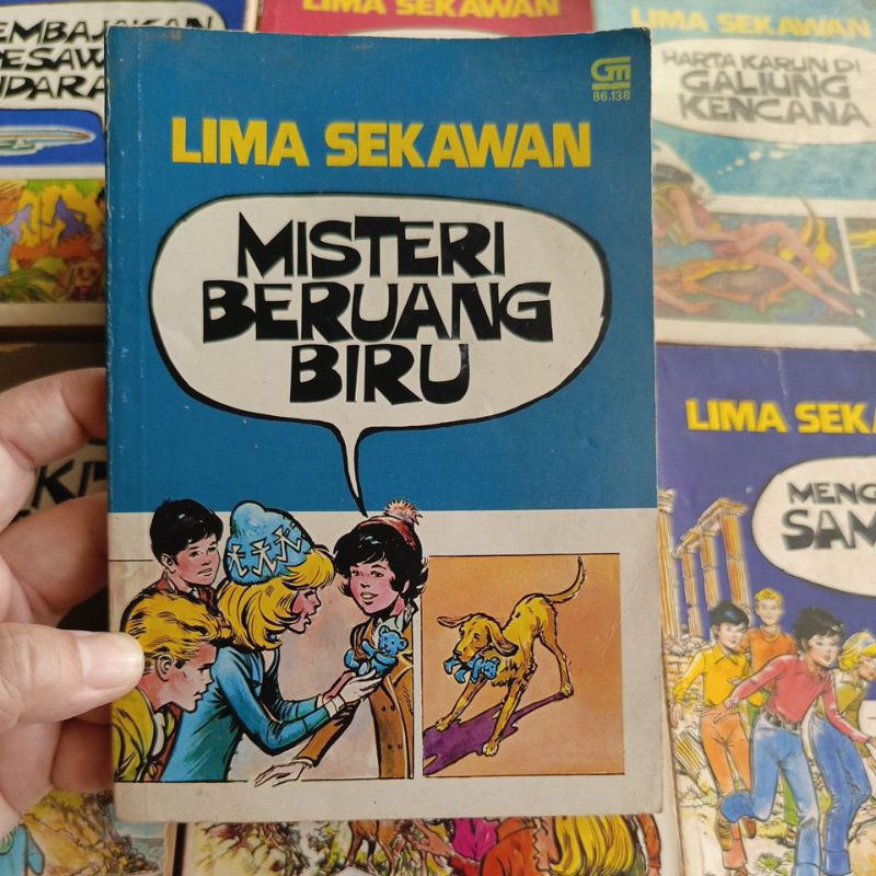 claude voilier - lima sekawan (cetakan 1983 sd 1987)