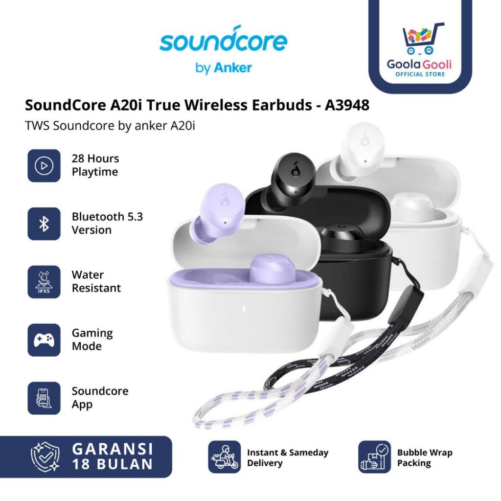 Soundcore Anker TWS A20i Anker SoundCore A20i - A3948