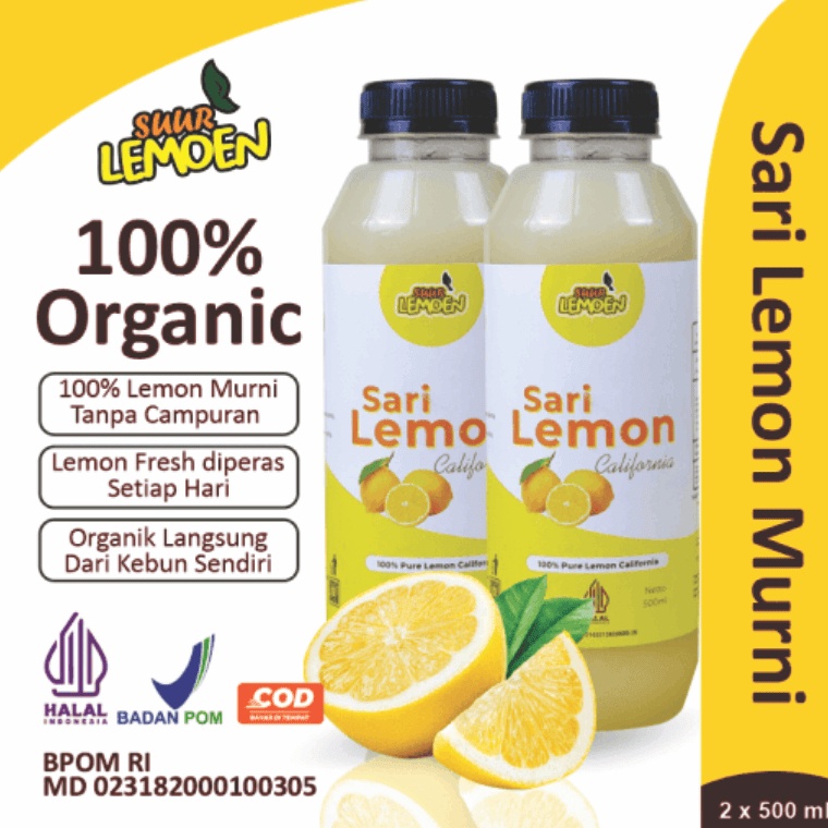 

☄️New event✨ 1 Liter Fresh Sari Lemon Murni Jus Untuk Diet Pelangsing Badan Detox Alami Dengan Bahan Lemon California by Suur Lemoen ID