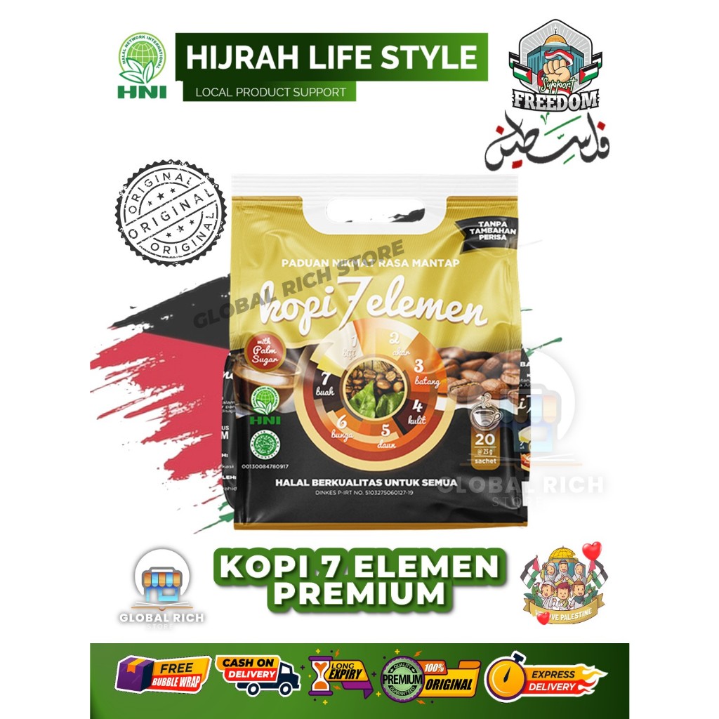 

KOPI 7 ELEMEN PREMIUM / KOPI SEVEL PREMI HNI