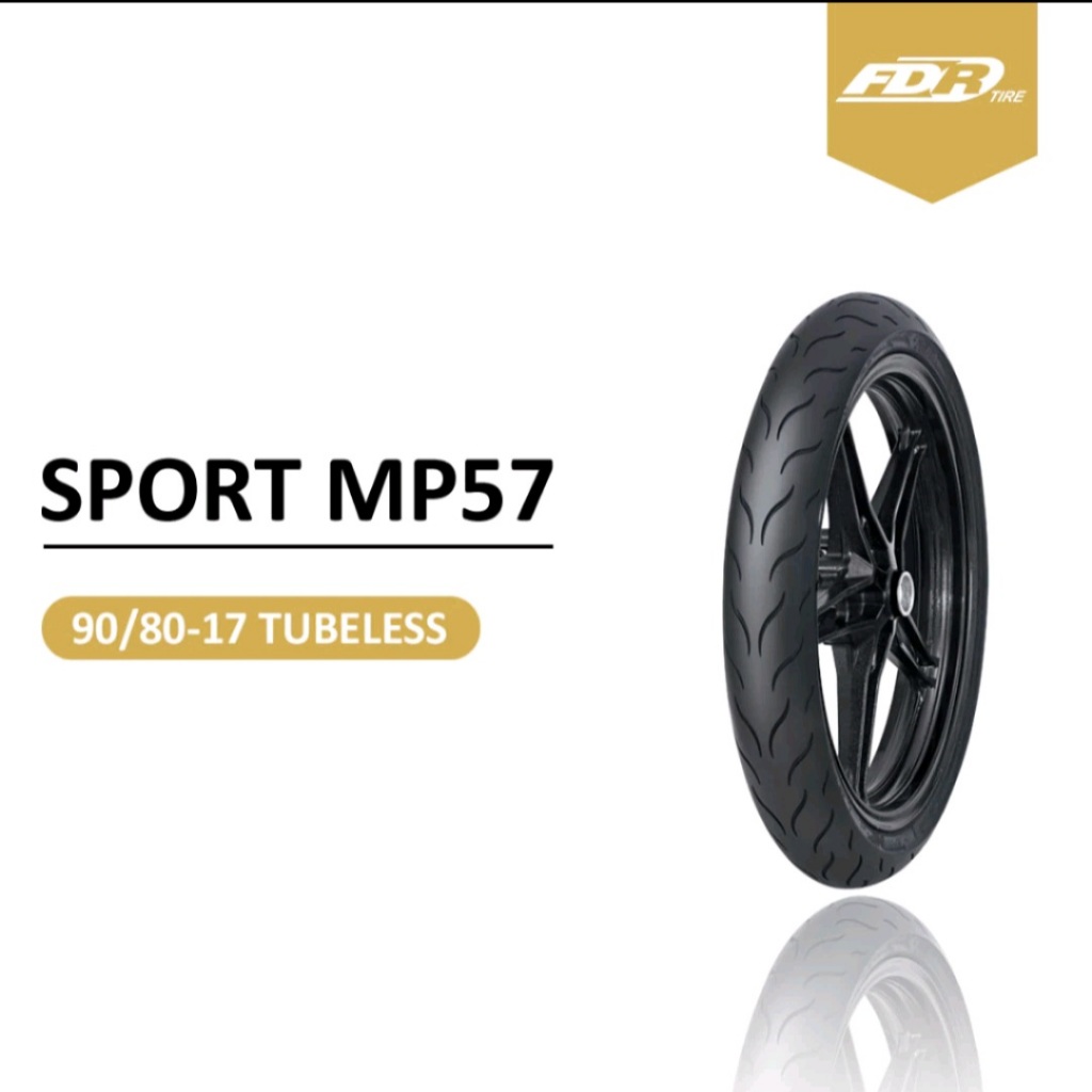 Ban FDR Racing Sport MP 57 Soft Compound Tubeless Ban Racing Mp57 ring 17